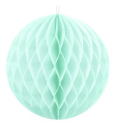 Honeycomb Ball, ljus mint, 10cm