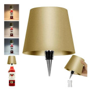 Trådlös Flasklampa, RGB LED Flasklampa_xx Beige Yellow