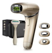 Silk'n IPL Epilator I Silk'n 7 IPL med roterande huvud, 3 smarta huvuden, rakapparat, förvaringsväska I för