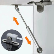 4 st Gasfjädrar Pneumatisk Arm Hydraulisk Kökskåpslyft för Möbelskåpsdörrlyft (150N)