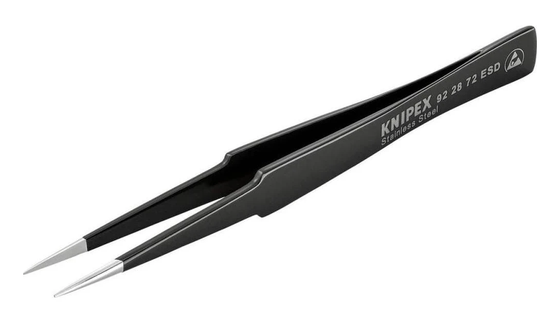 Knipex 92 28 72 ESD Precisionspincett Superspets 135 mm