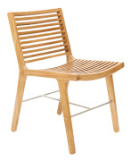 Sibast Furniture - Rib Dining Chair - Trädgårdsstol - Teak - W48xH79xD42 cm