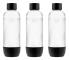 3-pack AGA AQVIA PET-flaska, 1L, Svart