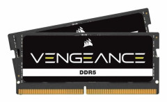 Corsair Vengeance 64GB DDR5 SODIMM 4800MHz, 2x32GB, 1.1V, Black