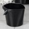 Svart plasthink 5 l