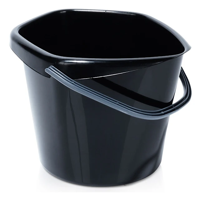 Svart plasthink 5 l