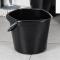 Svart plasthink 10 l