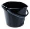Svart plasthink 10 l