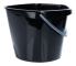 Svart plasthink 5 l