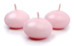 Stapelbara Blockljus Rosa 15 cm 6-pack