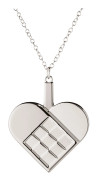 Georg Jensen CC 2025 Hjärta julprydnad, palladiumplätering