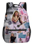 Taylor Swift-ryggsäckar för barn Söt bokväska Lätt reseryggsäck Presenter Barnskolväska #1