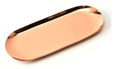 Förvaringsbricka Tebricka ROSÉGULD STOR ROSÉGULD STOR