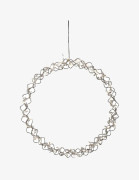 Konstsmide 1788-303 Krans Varmhvid LED (RGB) Sølv Energiklasse: F (A - G)