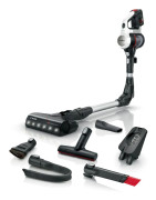 Bosch Unlimited 7 BCS711XXL - Dammsugare - skaft/handhållen (2-i-1) - utan påse - sladdlös - vit - 1 batteri, laddare medföljer