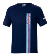 T-shirt med kortärm Sparco Martini Racing (XS) Marinblå
