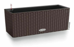 Blomlåda LECHUZA Balconera Cottage plast 50x19x19cm mocca