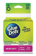 Glue Dots Rulle med självhäftande mikropellets Klar - 34300325