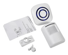 Dörrklocka Larm System, Trådlös Rörelsesensor, Enkel Installation, Säker Design,VIT