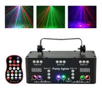 DJ-festljus, RGB LED, justerbar vinkel