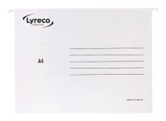 Hängmapp LYRECO premium A4 vit 25/fp
