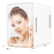 Makeup-kyl, 4L kapacitet, LED-ljusspegel,EU, VIT