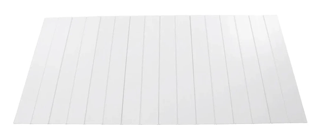 Badkarsskydd, Miljövänlig PVC, Modern Design,VIT