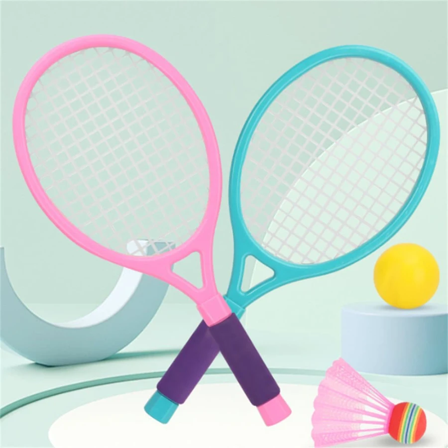 OBOSOE Barnens badminton- och tennisset – rolig sportleksak för två spelare