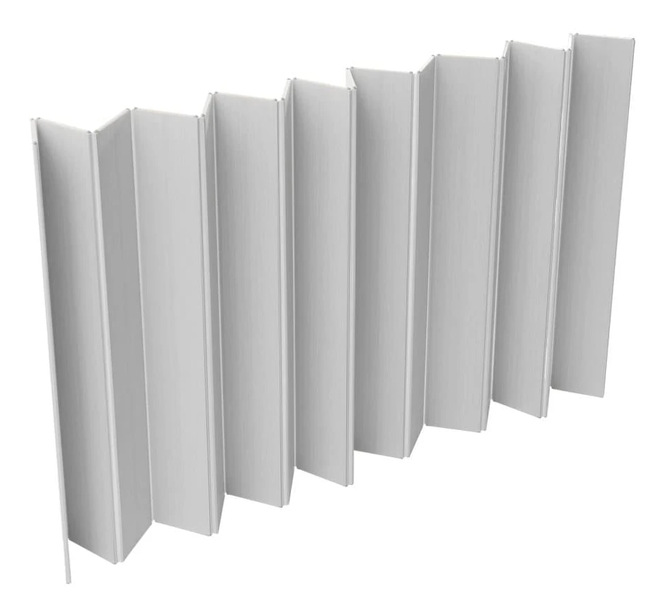 Fällbart Badlock, Vattentätt PVC-material, Modern Rektangulär Design,70X170CM
