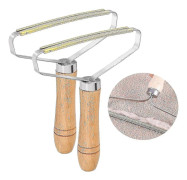 2-pack portabel hårborttagare, djurhårborttagare, portabel luddborttagare, mattborste, används för att ta bort damm och djurhår från kläder, filtar, soffor