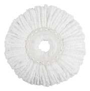Ersättningshuvuden för roterande mopp - 360° roterande mikrofibermopprefiller - Superabsorberande, universell - För trägolv, kakel, laminat och mer 3-pack