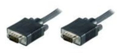 VGA-kabel - Microconnect - HD-15 (M) - 2 m - Svart - Skärmad