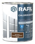 RAFIL Klorerat gummi valnötsbrun glans RAL8011 0,75L
