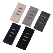 Elastisk Midjeförlängare Multifunktionell Justerbar Byxknapp Förlängare För Jeans Byxor Kjol (5-pack)