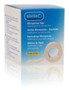 Alliance Alvita Mikroporösa plåster, rullstorlek 5x5m