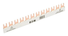 Anslutningsskenanslutning 1P 63A 10mm2 gaffel (12 moduler) EVG-1PHAS/12MODUL 215637