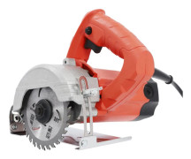 Handhållen elektrisk stensåg, kakel-/marmorsåg, 1580 W, 13000 rpm, 0–45° vinkel, röd