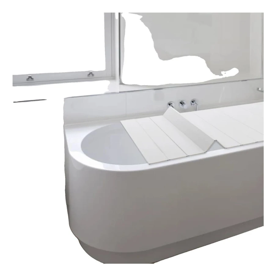 Badkarsskydd, PVC-material, Lätt att rengöra, Modern design,70CM Bredd