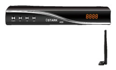 Satellite-mottagare, DVB-S/S2/S2X, USB Wifi-stöd, 1080P-utgång,EU-kontakt