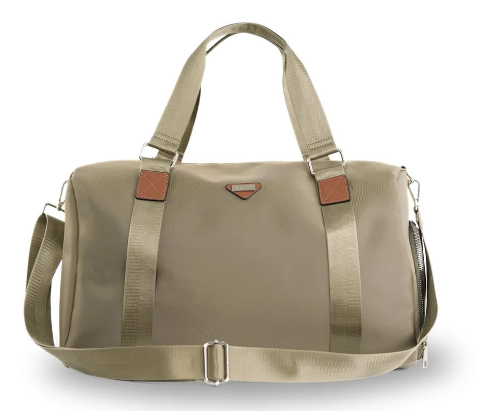 Solier FB51 Rimma Dam Weekend Nylon Resväska Khaki