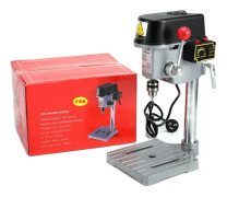 Borrställning, 220V 340W Elektrisk Borrstöd, Mini Bordsborrställning, Gör-det-själv Arbetsbänksfixtur, Spanien