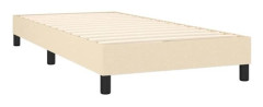 Sommier med lameller på benängsängram 100x200 cm cremefärgad TDL0207278