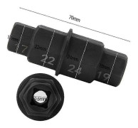 Motorcykel Hex Axelverktyg, 17mm 19mm 22mm 24mm Axelverktyg För Motorcykel Framhjulsdemontering Eller Montering, Specialhylsnyckel För Honda, Kawasaki