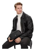 Trousse Guess Man torino saffiano Svart Polyester