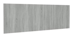 Sänggavel - Ej specificerad - 240x80 cm - MDF grå - Klassisk stil - Väggmontering