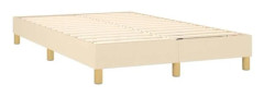 Sängram - Ej specificerad - 120x200 cm - Krämfärgad tyg - 1 plats - Modern design