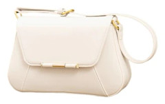 Axelremsväska för damer med justerbar axelrem för dejting, shopping, pendling - Beige Beige