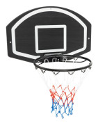 Basketbollset, 72×46 cm, Svart Vit