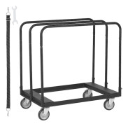 SucceBuy 1500 lbs Gipsplattvagn Dolly för Hantering av Gipsskivor och Paneler