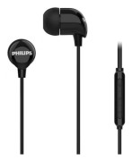 Philips TAE2146BK - Hörlurar - inuti örat - kabelansluten - svart